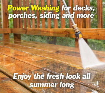 power washing